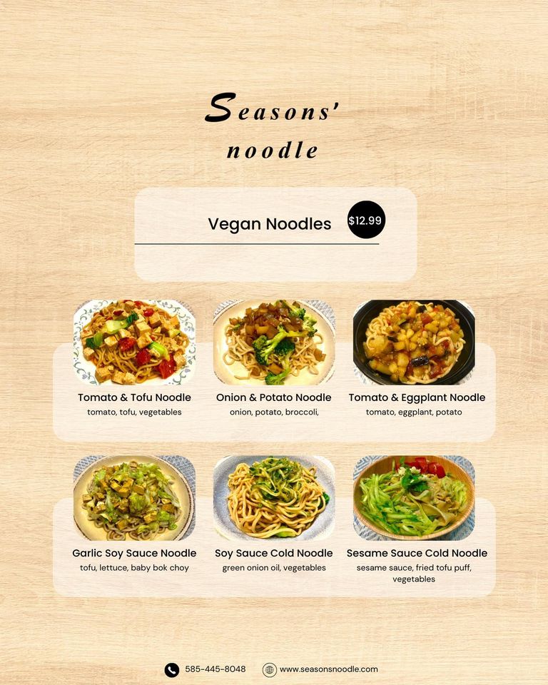 Seasons’ Noodle Rochester VegFest